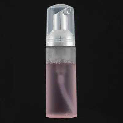 Low MOQ lash shampoo wholesale custom private label pink liquid eyelash shampoo and brush