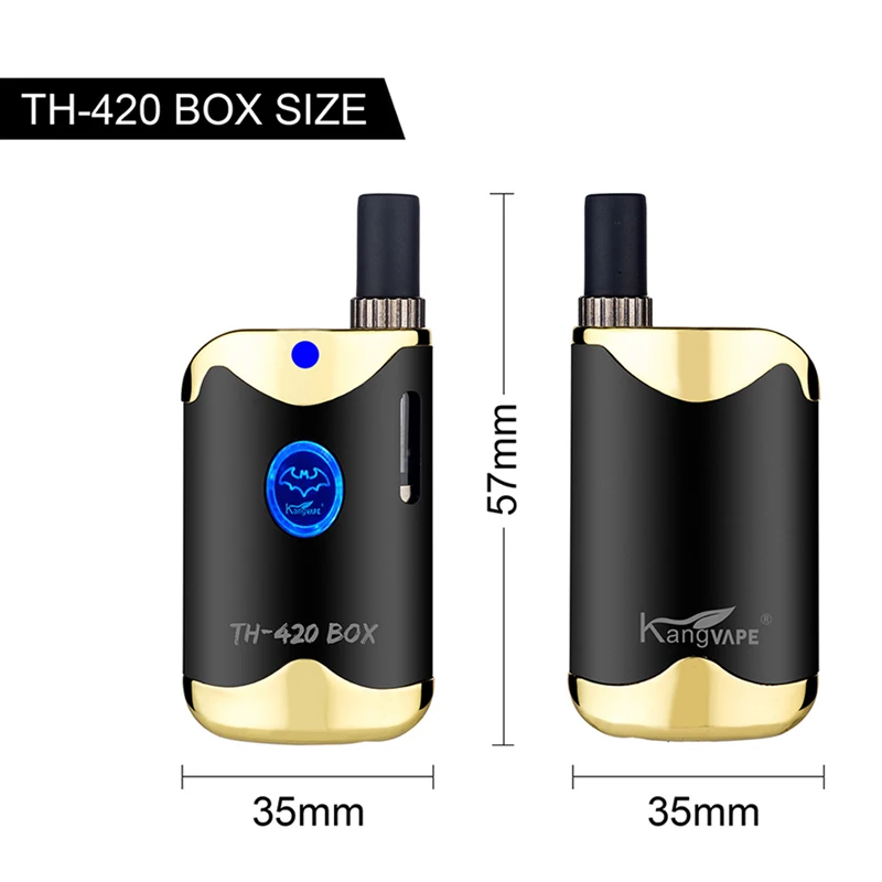 
 Стартовый комплект Kangvape TH420 II, 650 мАч, вейп-ручка с картриджем CBD, испаритель, cbd батарея, cbd вейп  