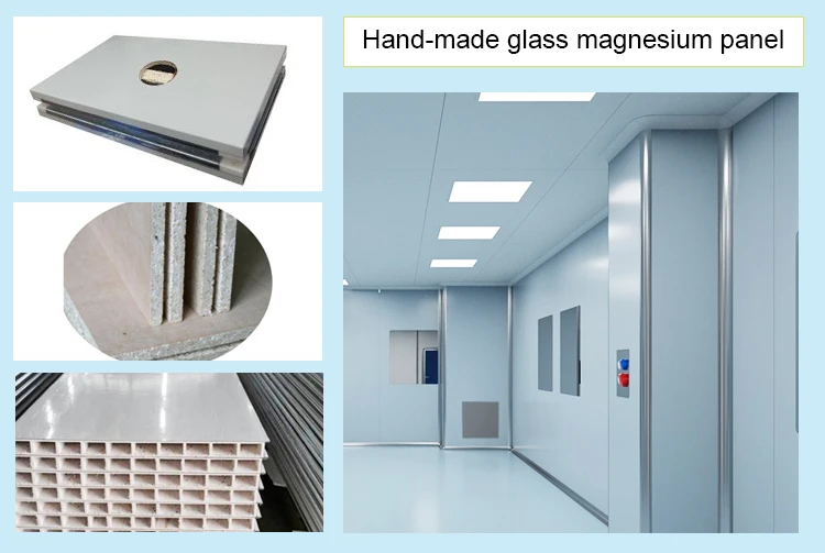 High efficient Pharmaceutical modular clean room