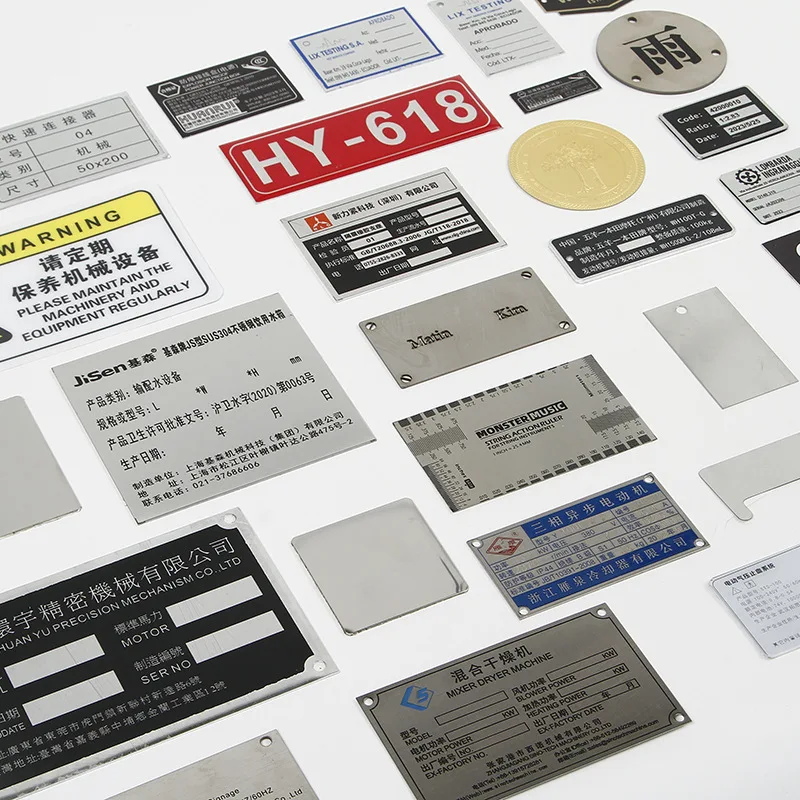 Модные декоративные металлические таблички на заказ тонкая табличка