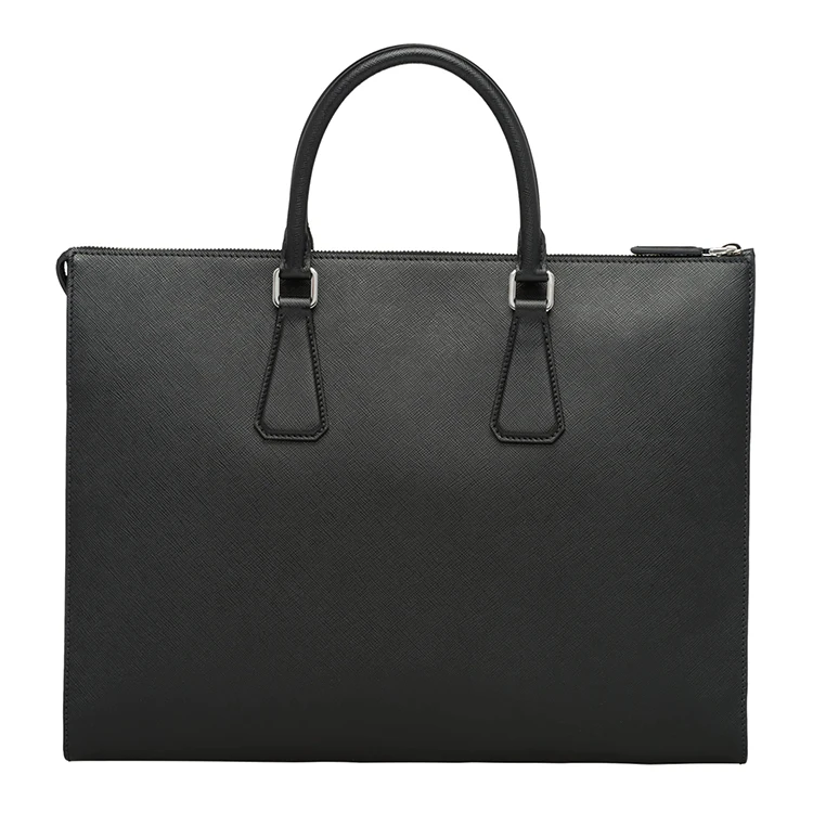 Factory Customize Lawyers Briefcase, Leather Men Messenger Bag Attache case Business Leather Brief case for Men/