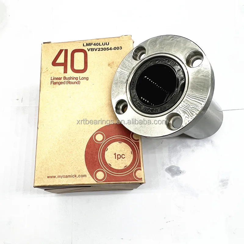 THK LMF40LUU リニアブッシュ(LMF-L形) THK フランジ付リニアブッシュ 丸フランジLMF-L形 ロングタイプ 内径