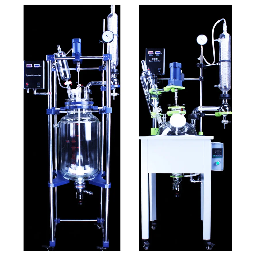 Lab Scale Agitator Reaction Vessel Chemical Reaction Kettle Reactor