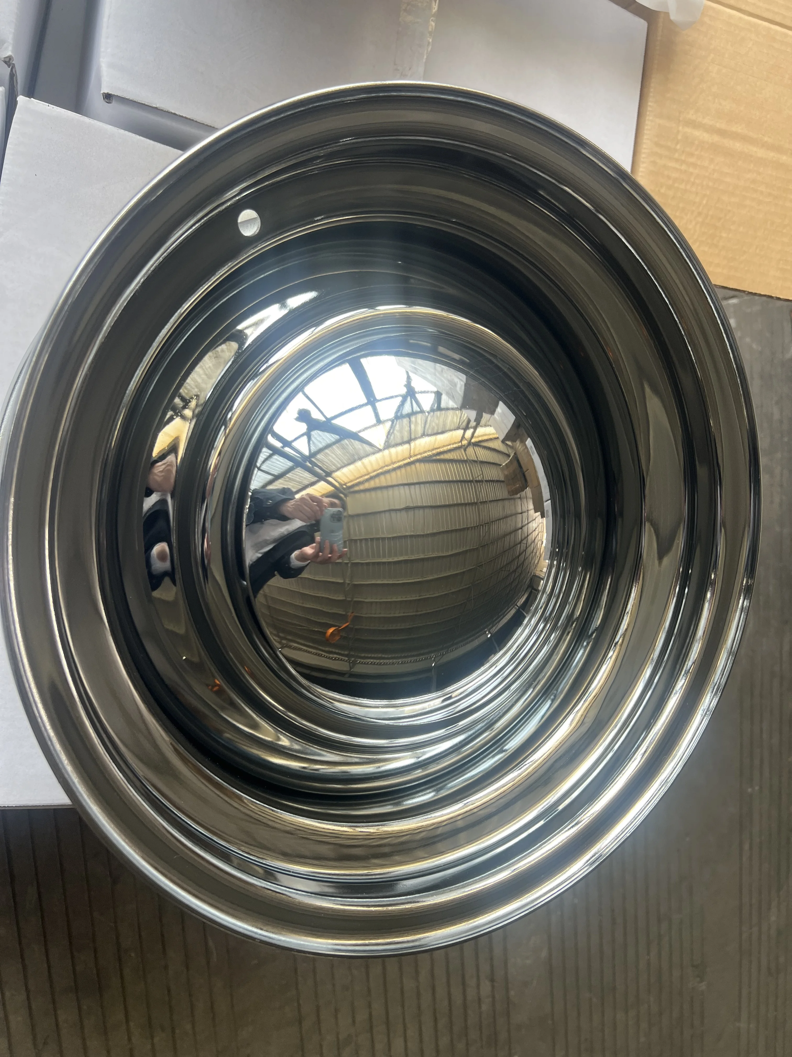 15X7J 5/114.3/120.65 MULTI PCD SMOOTHIE CLASSIC STEEL WHEEL