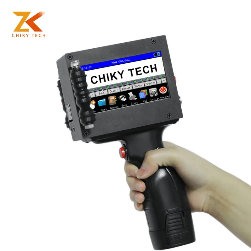 Low Price New Inkjet Code Marking Manual Batch Expiry Date Handheld Inkjet Printer Coding Machine