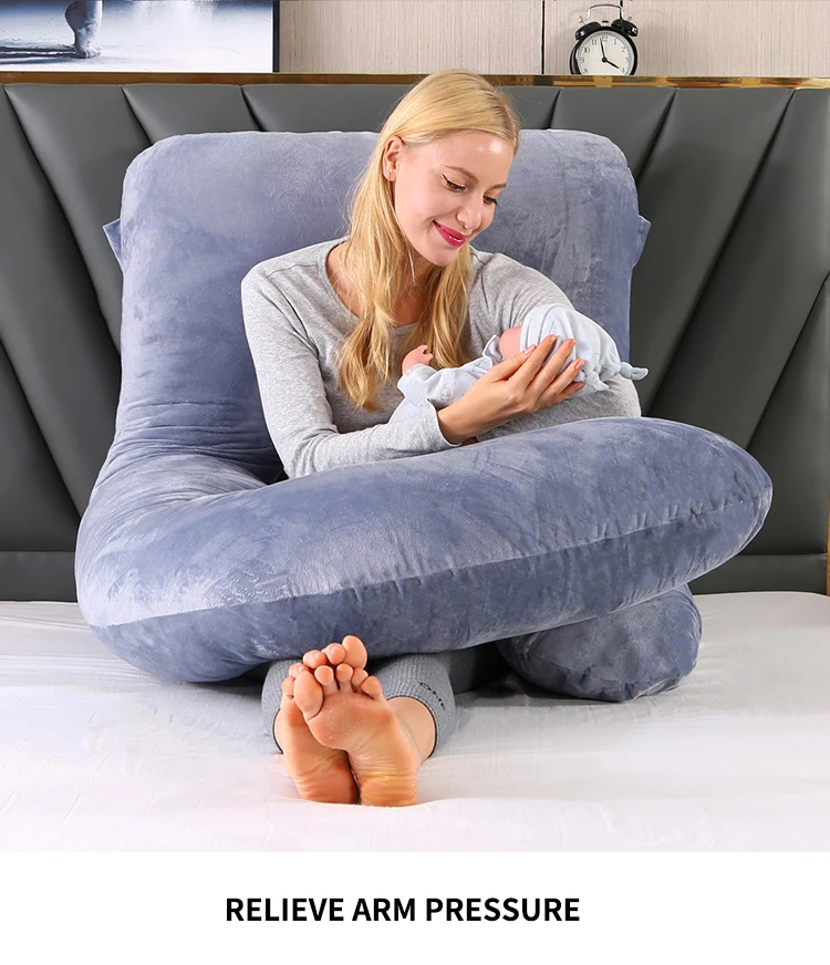 2024 New Arrival U Shape Soft Full Body Support Maternity Pregnancy