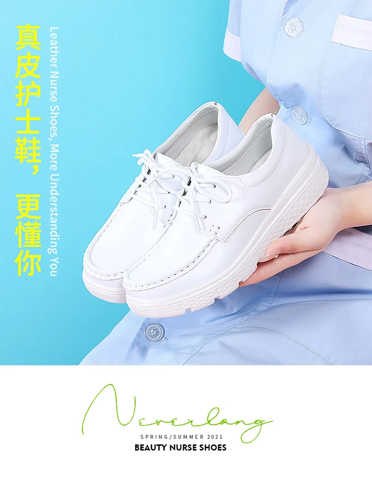 Wholesale Women's Anti-Slip Nurse Shoes for Autumn&Winter- Breathable Soft Sole, Thick Comfortable Design