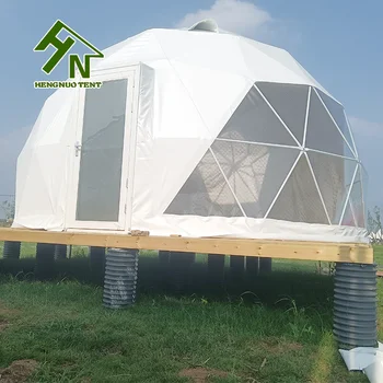 6m 7m 8m Outdoor Geodesic Dome Prefab Luxury Glamping Houses with Factory Prices