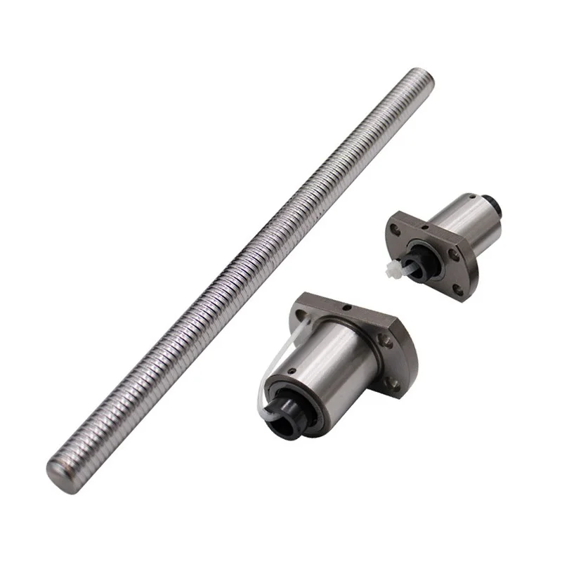 Left Thread SFU1604 SFU1605 SFU1610 Single Nut Ball Screw C7 1604 1605 Ball Screw 1610 Ball Screw for 3D Printer