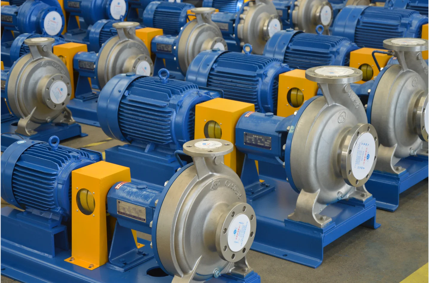 Iso Horizontal End Suction Petrochemical Process Centrifugal Pump At ...