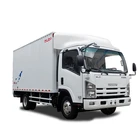 Brand New High Quality 3 Tons 4x2 Isuzu Van Trucks engine 4KH1CN diesel cargo truck camiones for Sale