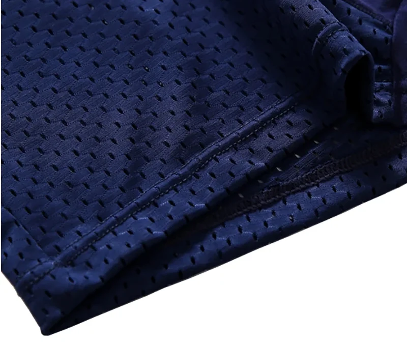Latest Design Men Ice Silk Cooling Mesh Boxer Shorts Underwear Men Breathable Boxers