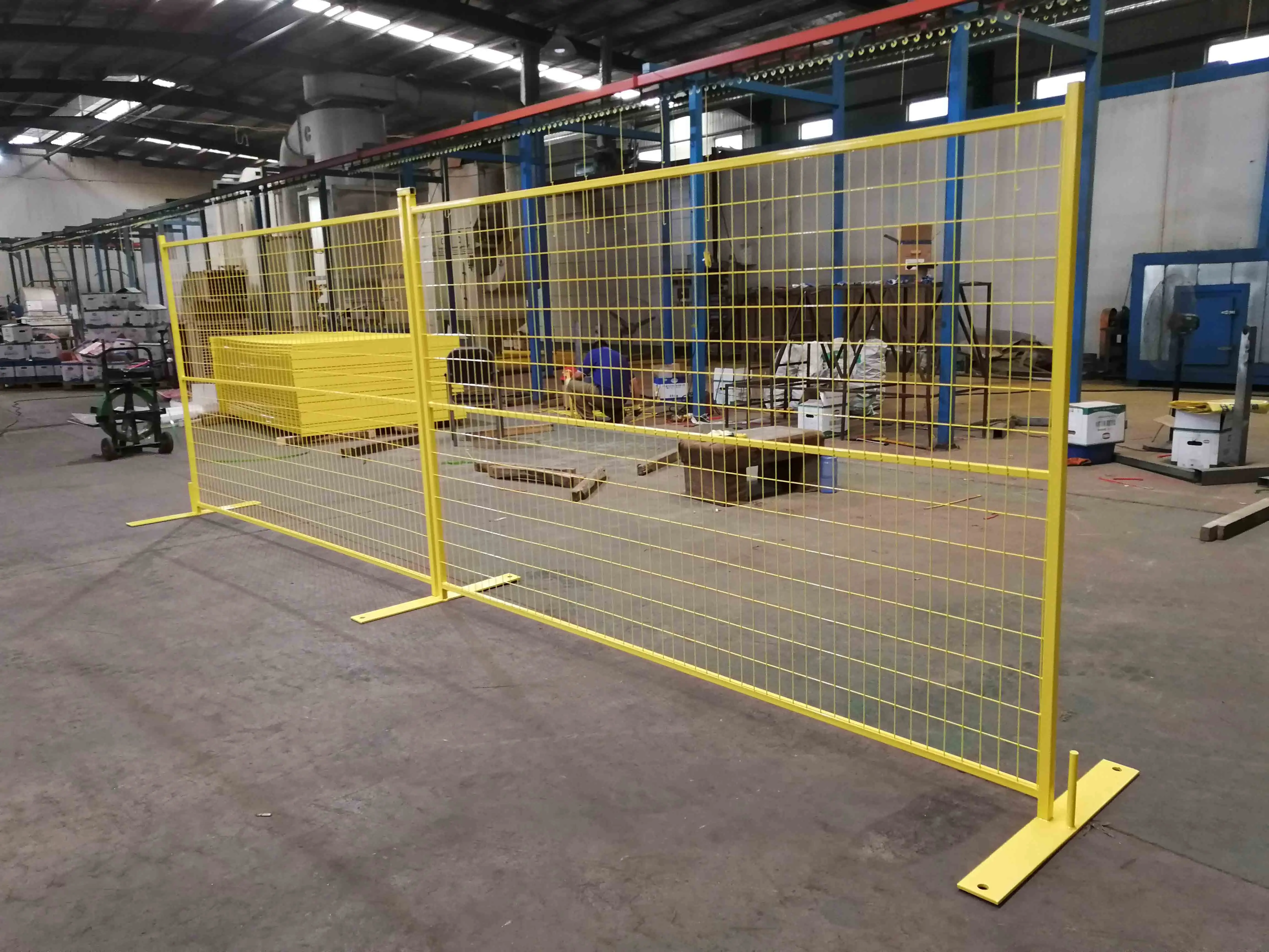 Customizable Free Standing Construction Temporary Fence 6 X 10 Metal Temporary Fence Panels for Sale