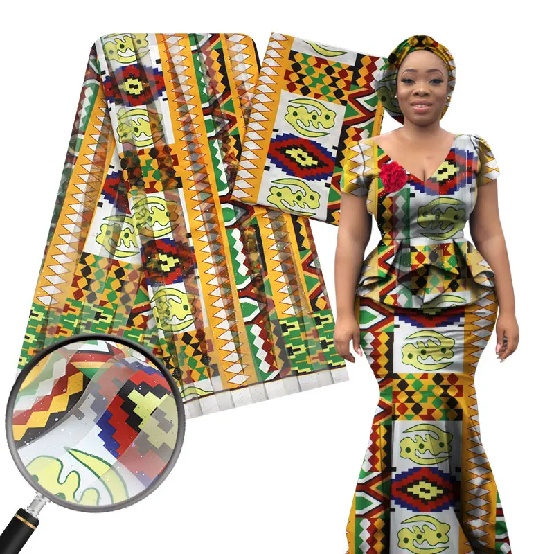 kitenge mixed with satin