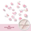 #06 3D ดอกกุหลาบเล็บ Charms