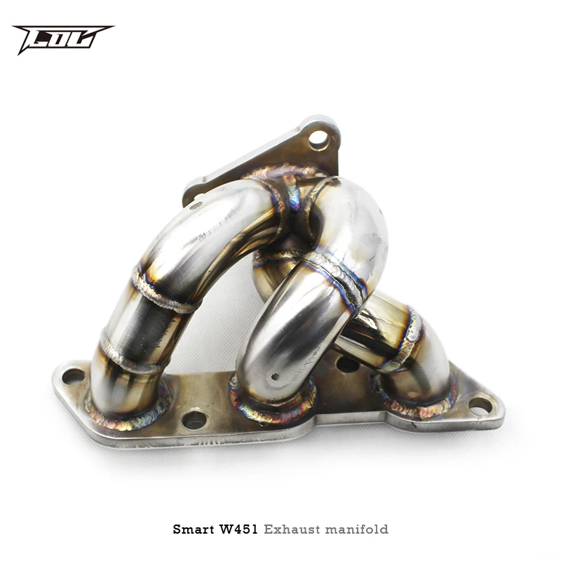 Exhaust Manifold For Smart Fortwo Coupe (451) 2007 Exhaust Pipe Stainless Steel Downpipe Car