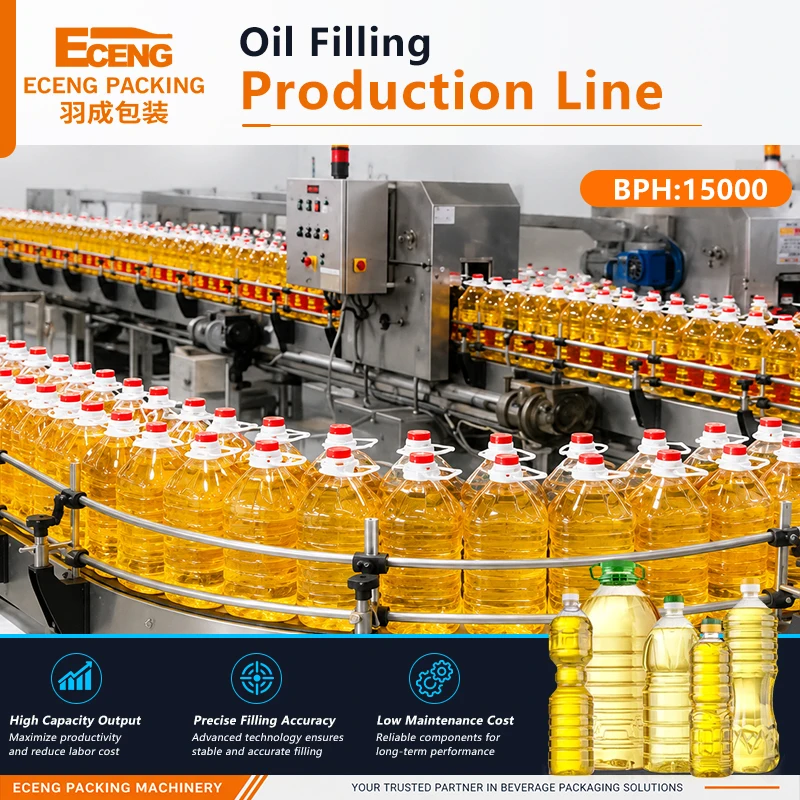 15000BPH Oil Production Line Turnkey Project for Large Edible Oil Manufacturing Plant Complete Bottling Equipment