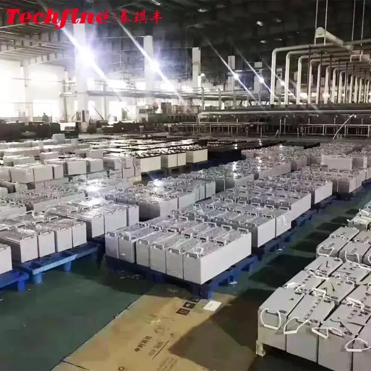 Techfine Hot Sale Gel Battery 12voltage 250ah Free Maintenance Rechargeable Lead Acid Battery for Pv Energy Storage Use