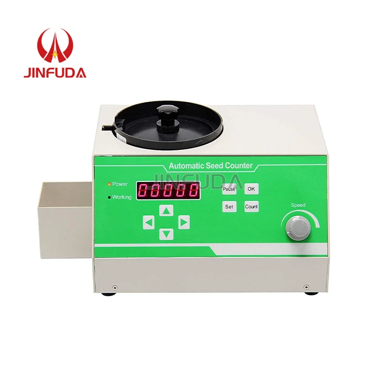 Automatic Grain Seed Counter Microcomputer Automatically Controls the Particle Counting