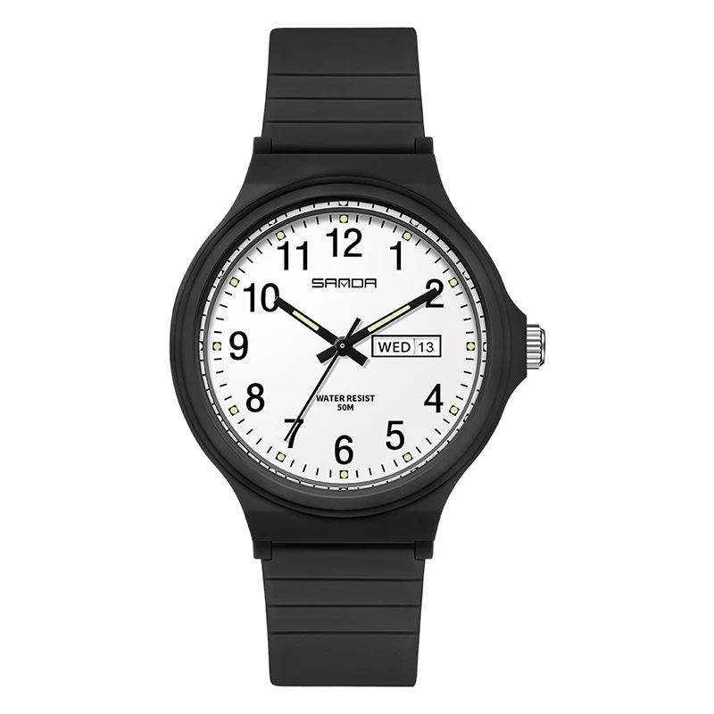 white watch men's fashion