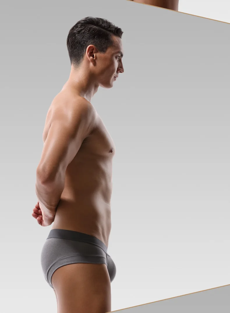 Men's Elastic Comfortable Recycled Brief Underwear - Eco-Friendly, Sustainable, Soft and Breathable Design for All-Day Comfort