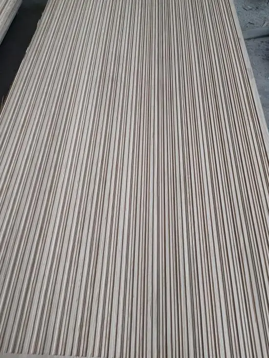 Natural Textured Wood and Real Wood Veneer Wave Board Decorative ...