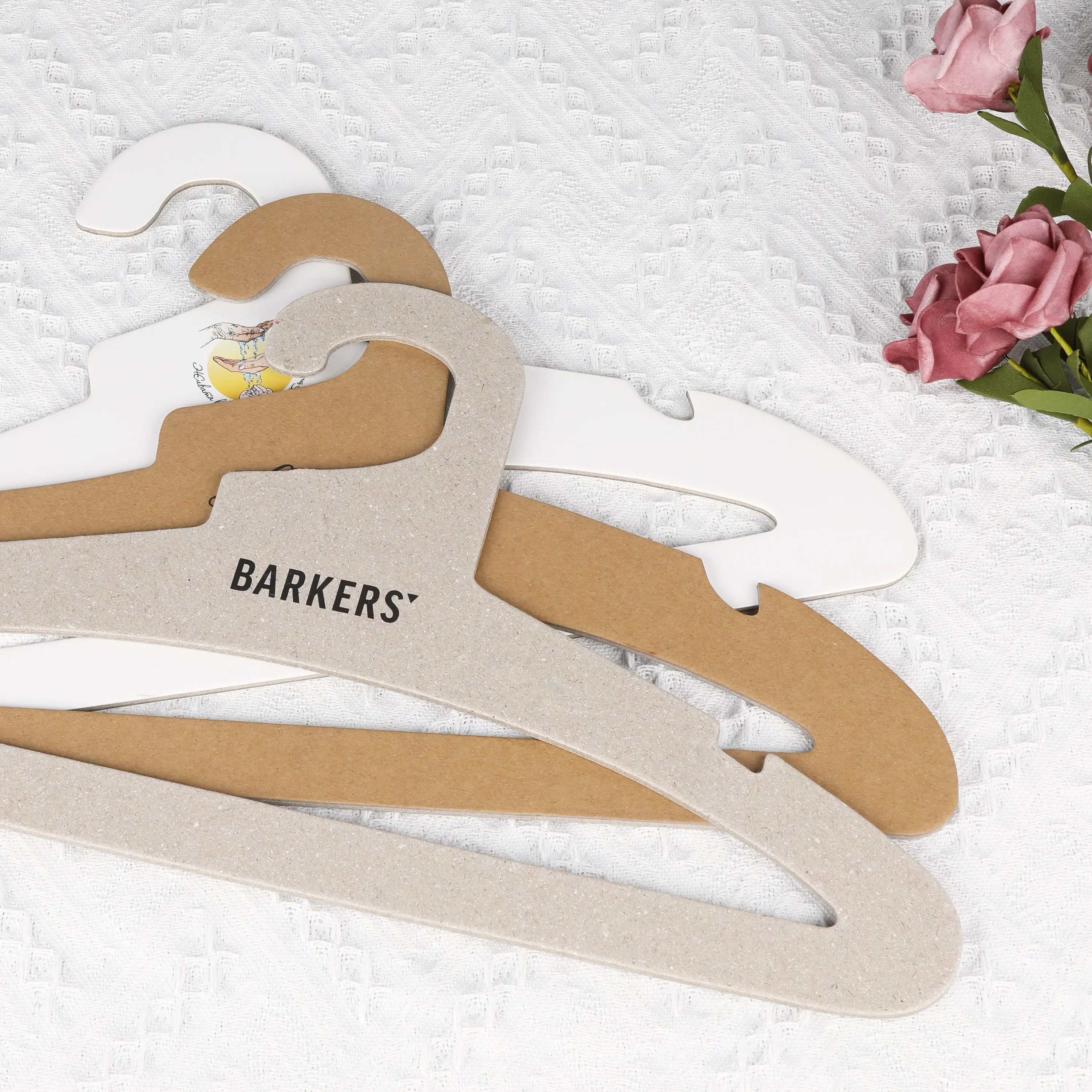 Lindon Adult Eco Recyclable Paper Cardboard Shirt Hangers Recycle Coat