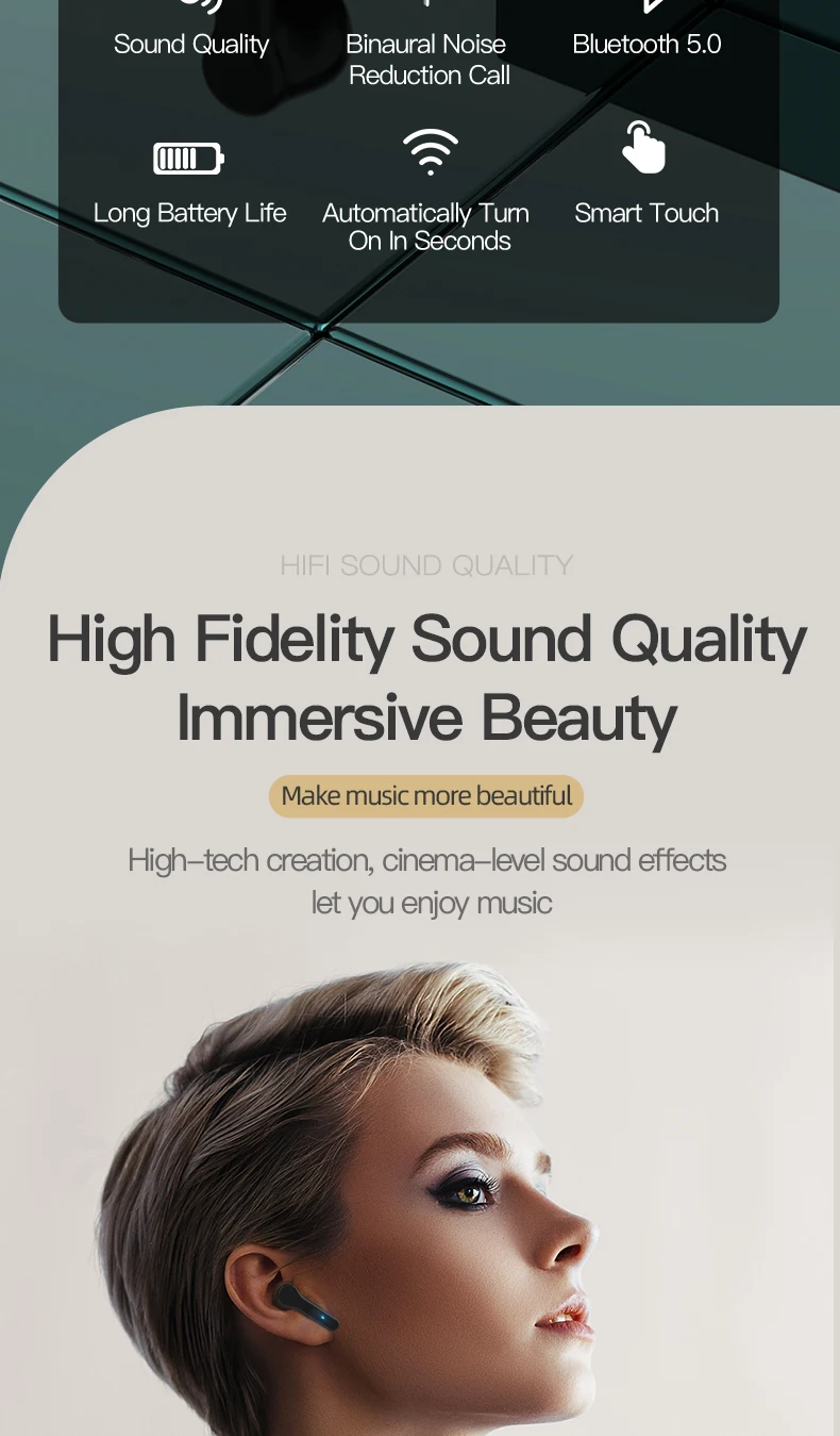 Wireless Earphones bluetooth ANC Quite Comfort Headphones BT Headphone Wholesale Wireless Earbuds Headset bluetooth Earphone