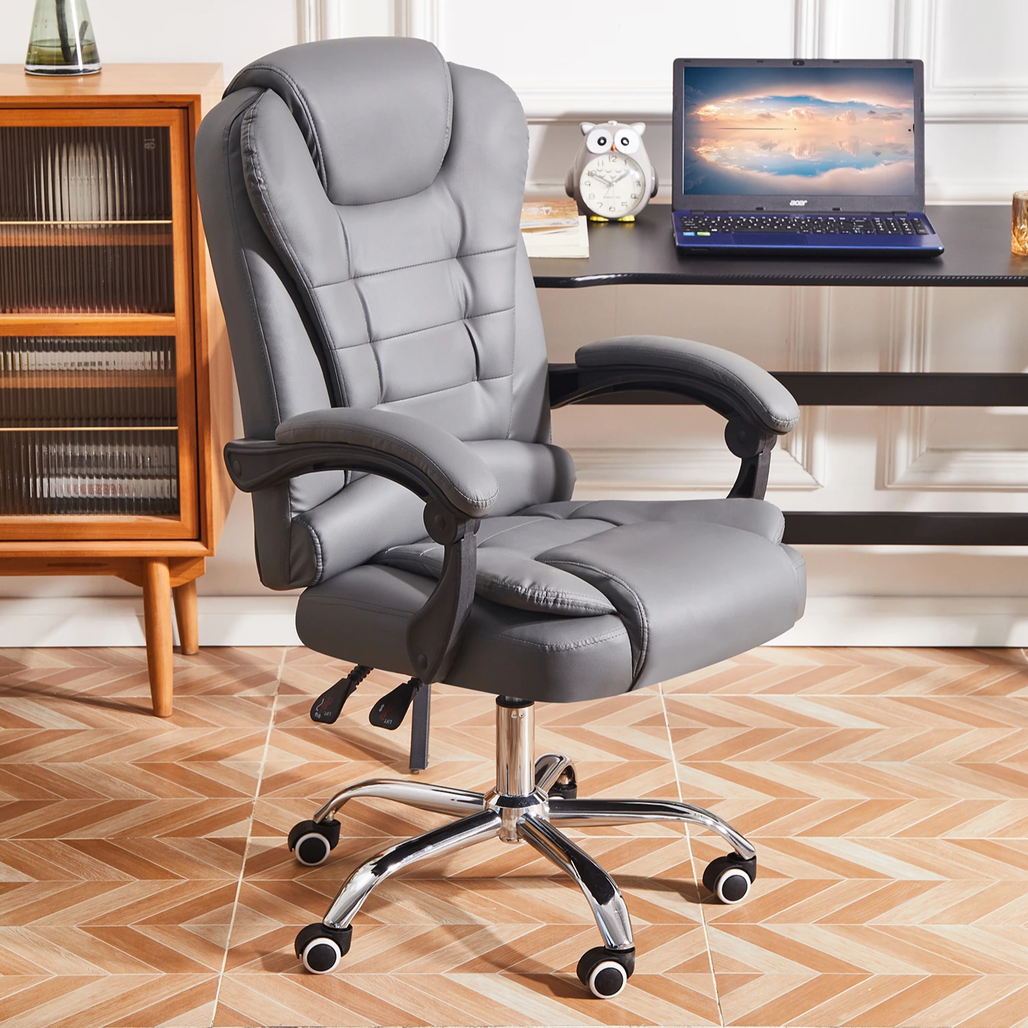 Китайская Современная эргономичная офисная мебель с высокой спинкой