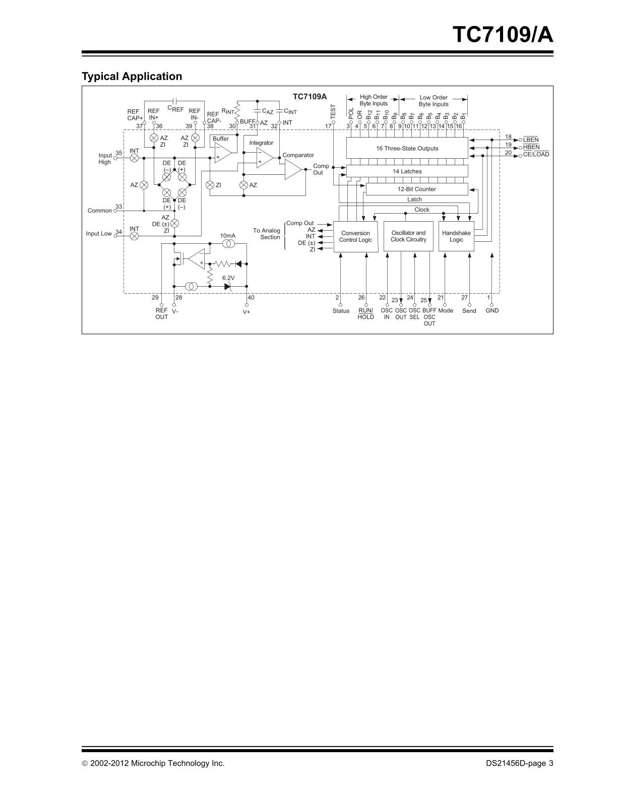 Hot sale Original TC7109CLW IC ADC DUAL SLOPE 44PLCC 12 Bit Analog to Digital Converters (ADC) 1 Input 1 Dual Slope 44-PLCC