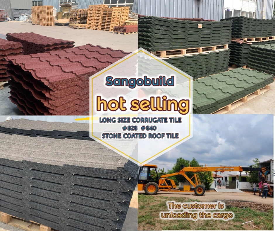 Biggest Size Stone Roofing Sheets Long Span Sheet Heat Resistant Save