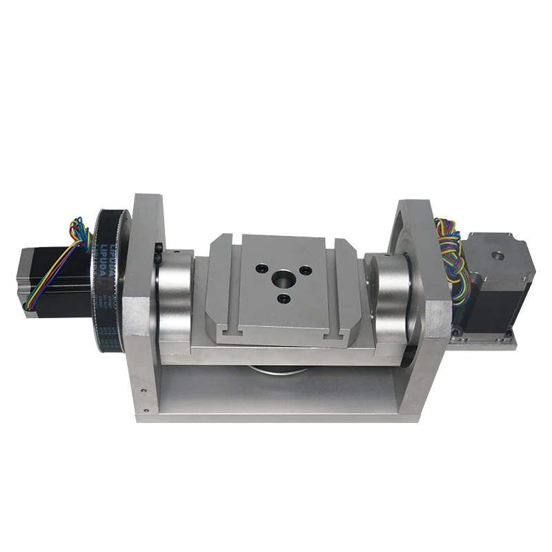 CNC 5th Axis Rotation Axis a Aixs With Table for Engraver Milling Machine