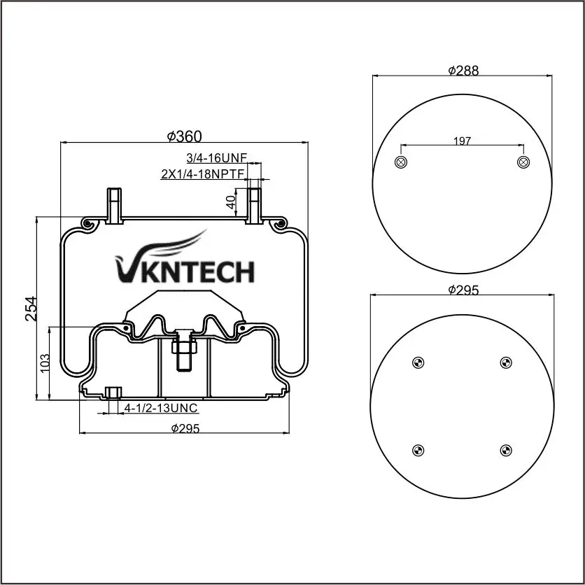 1110.5e16a320 Air Suspension Spring Contitech Dayton 3528050