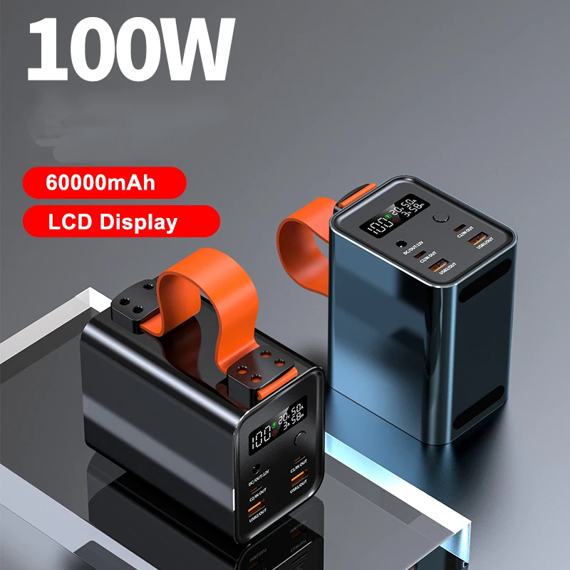 Повербанк для ноутбука 100W Aumoon WPD-100 60000 мАг