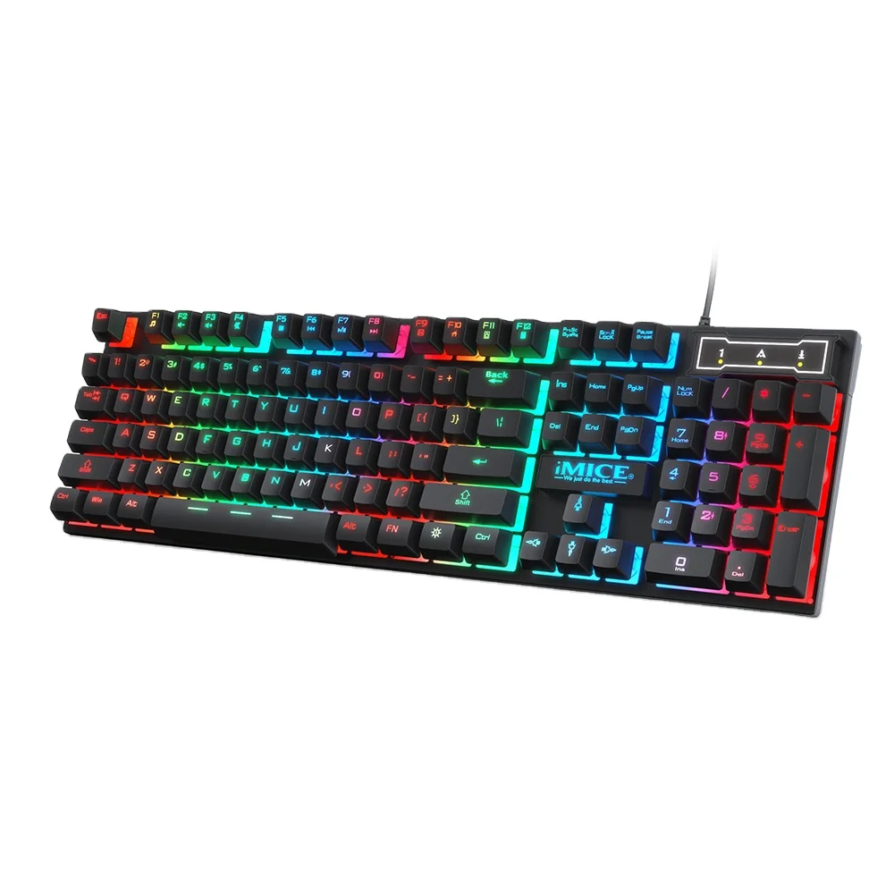 iMICE AK-600 Game Wired USB Keyboard with Backlight with English Layout ...