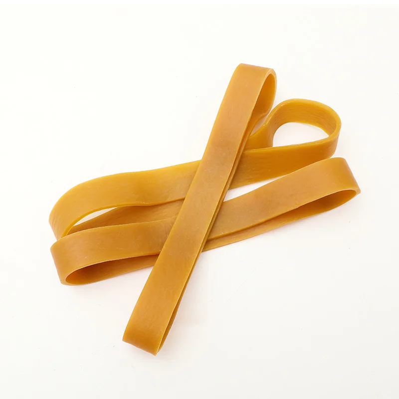 Wide Natural Rubber Elastic Band Rubber Bands Natural Elastic Latex