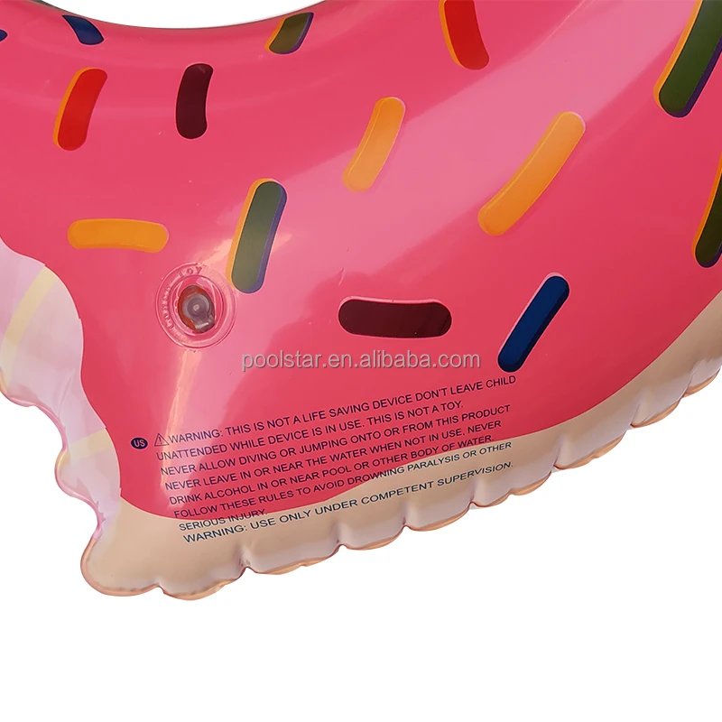Надувные плавающие кольца из ПВХ и ПЭ экологически чистые трубки для плавания пончиков взрослых детей с настраиваемой печатью логотипа