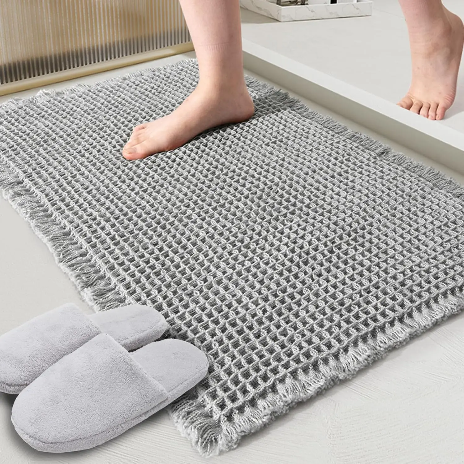 Waffle Bath Mat