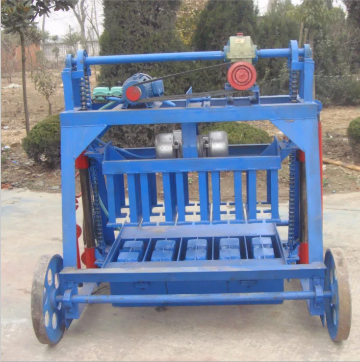 Small Manual Concrete Block Brick Making Machine Hollow Bricks Cement Block Machines Price