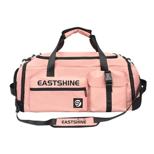 Eastshine Sports Custom Private Label Gym Bag Zipper Closure Polyester Duffel Bag Compartments for Weekend Travel Fashion