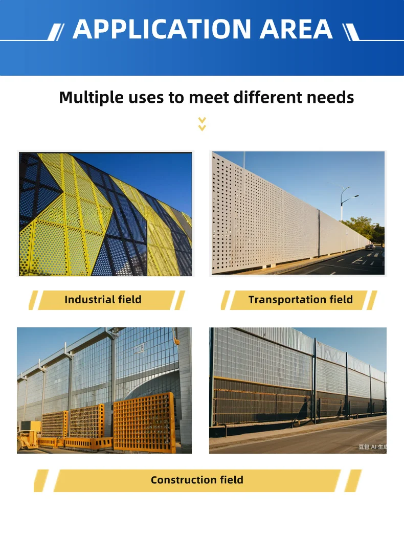 wind panel/wind resistance fence panels/perforated plate factory