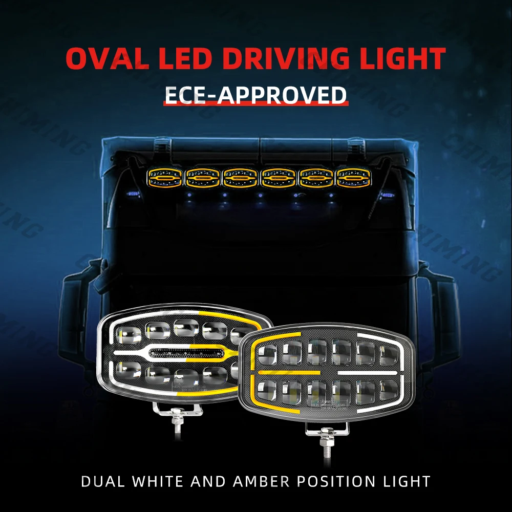 10 Inch LED Driving Lights - Universal Heavy Duty Spotlight