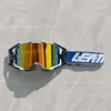 Double-layer anti-fog, white frame, red lenses