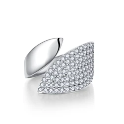 2021 Hot Popular New Design Fashion Irregular Comfortable Wearing 925 Sterling silver Ring Hip Hop Ring For Men Women