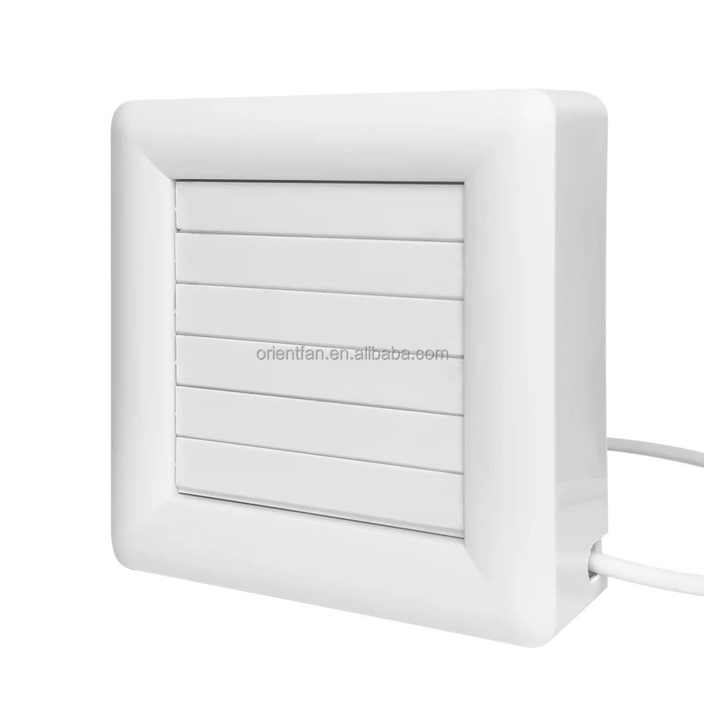Axial Flow Exhaust Fan, Wall, A.C. Source, plastic - detail 8