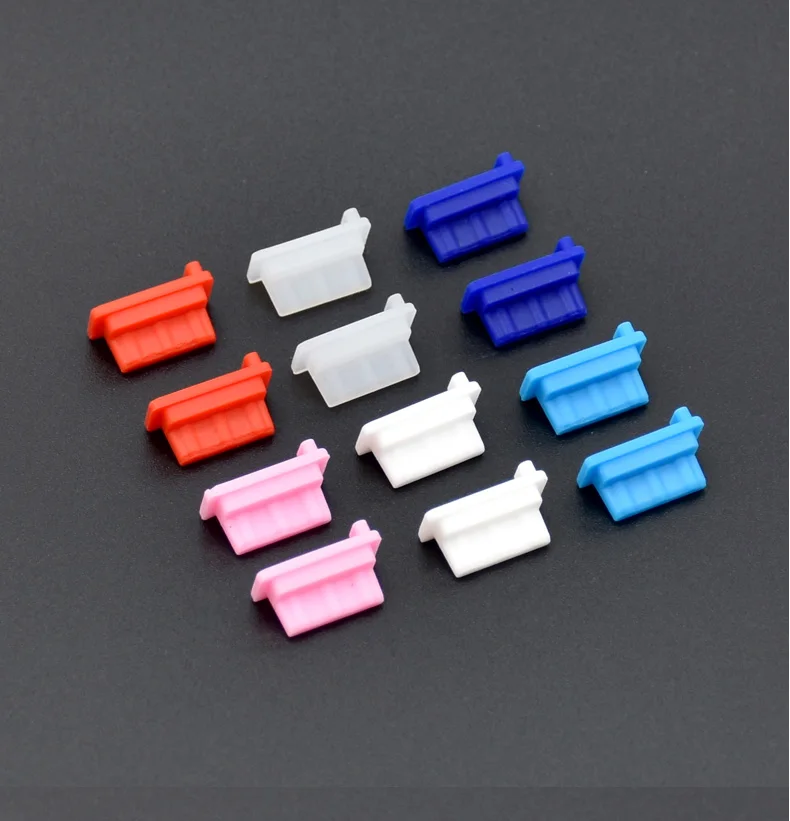 Цветная противопылевая заглушка для ноутбука, настольного компьютера, USB-порт, силиконовая крышка, стопор, компьютерные аксессуары