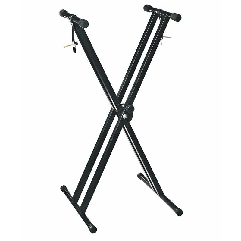 Factory Stable Double X Keyboard Stand Double Tube Piano Stand Stage Digital Piano Stand