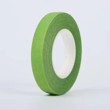 Green DIY Handmade Tape for Floral Tape Silk Screen Flower Stockings Single Sided for Masking Flower Making Materials
