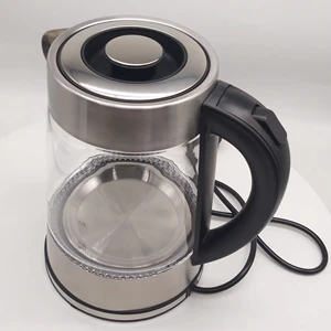 Exquisite Design of Anti-dry Burning Plastic Handle Glass Electric Kettle Boiling Water Boiling Tea for Home and Kitchen