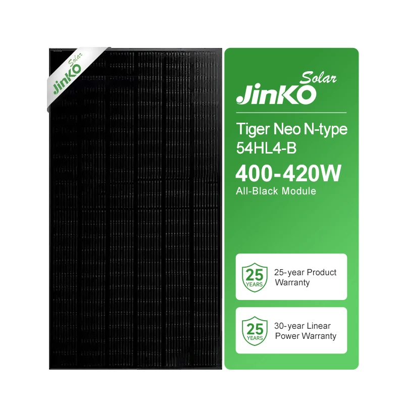 Jinko Tiger Neo N-Type 400-420 Watt Solar Panels for Sale